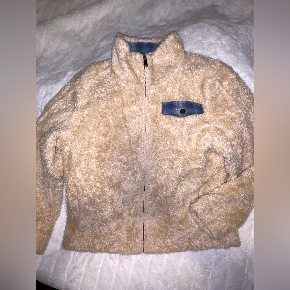 Warm fuzzy jacket